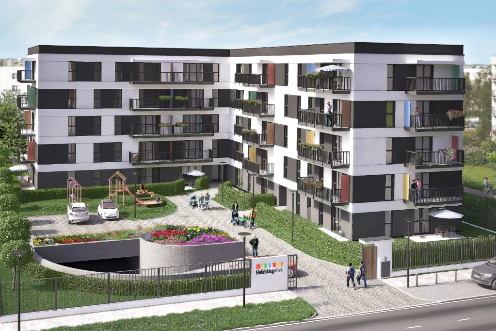 1 Helińskiego Park - nowe mieszkania Łódź Radogoszcz