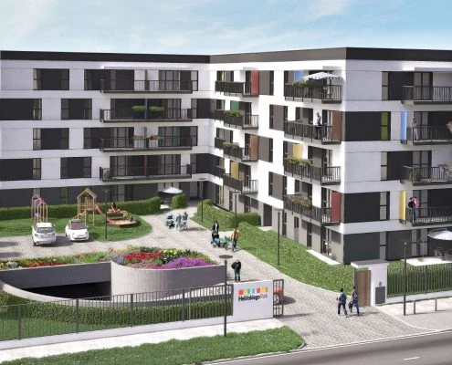 Helińskiego Park - nowe mieszkania Łódź Radogoszcz
